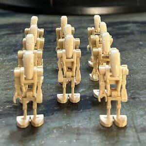 LEGO Star Wars Minifigure Battle Droid Security lot of 11